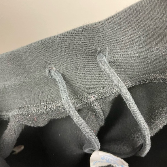 Vintage Champion Reverse Weave Black Sweatpants - Picture 6 of 6